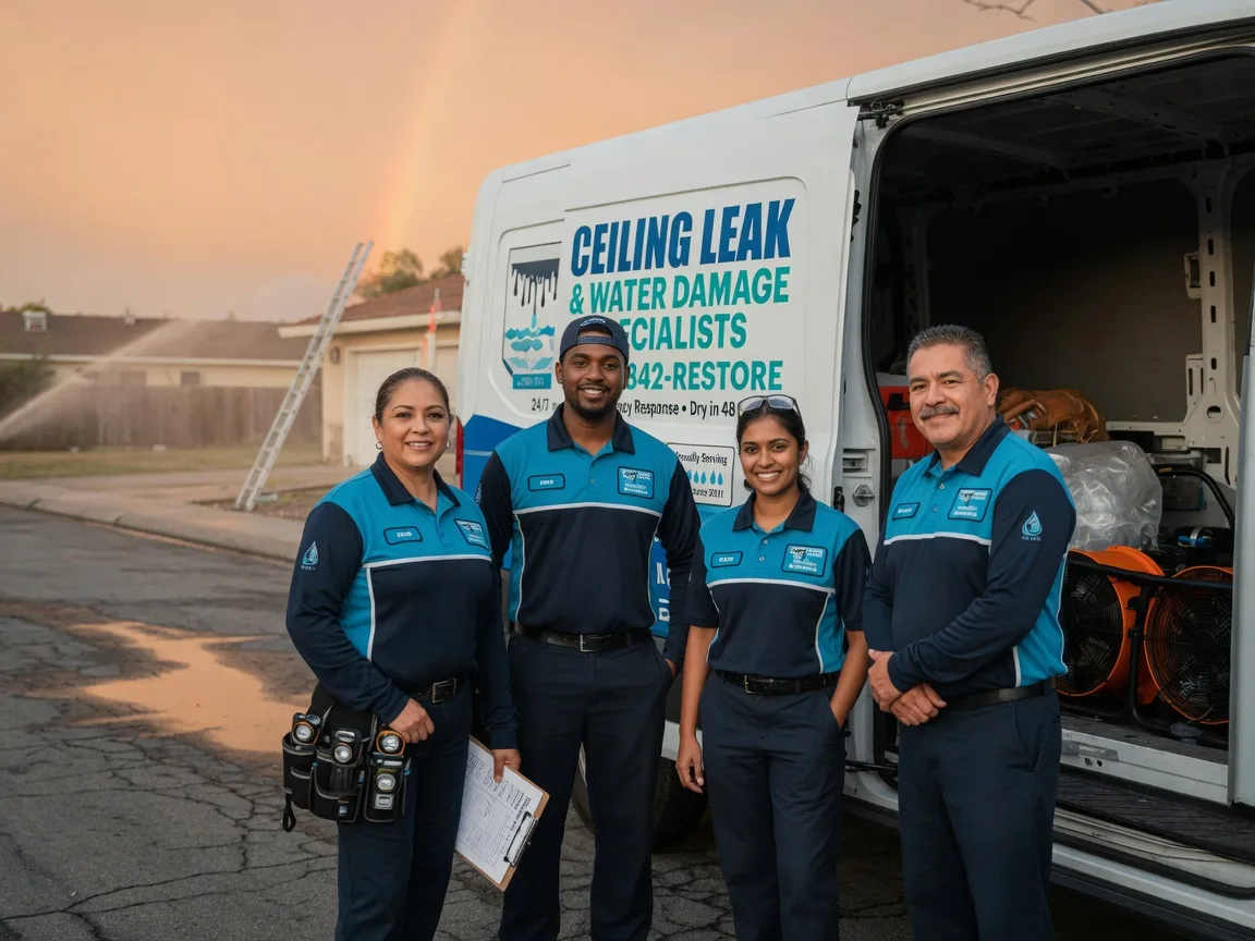 Ceiling Leak Cleanup company in Bomoseen, VT